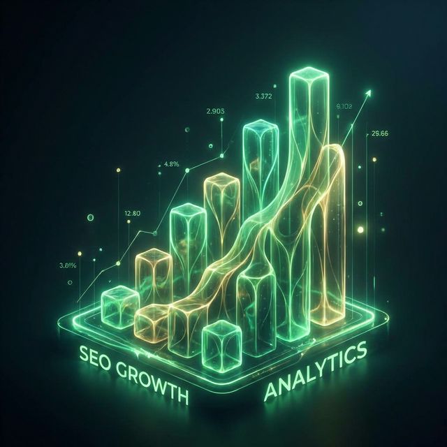 SEO Growth Analytics Chart